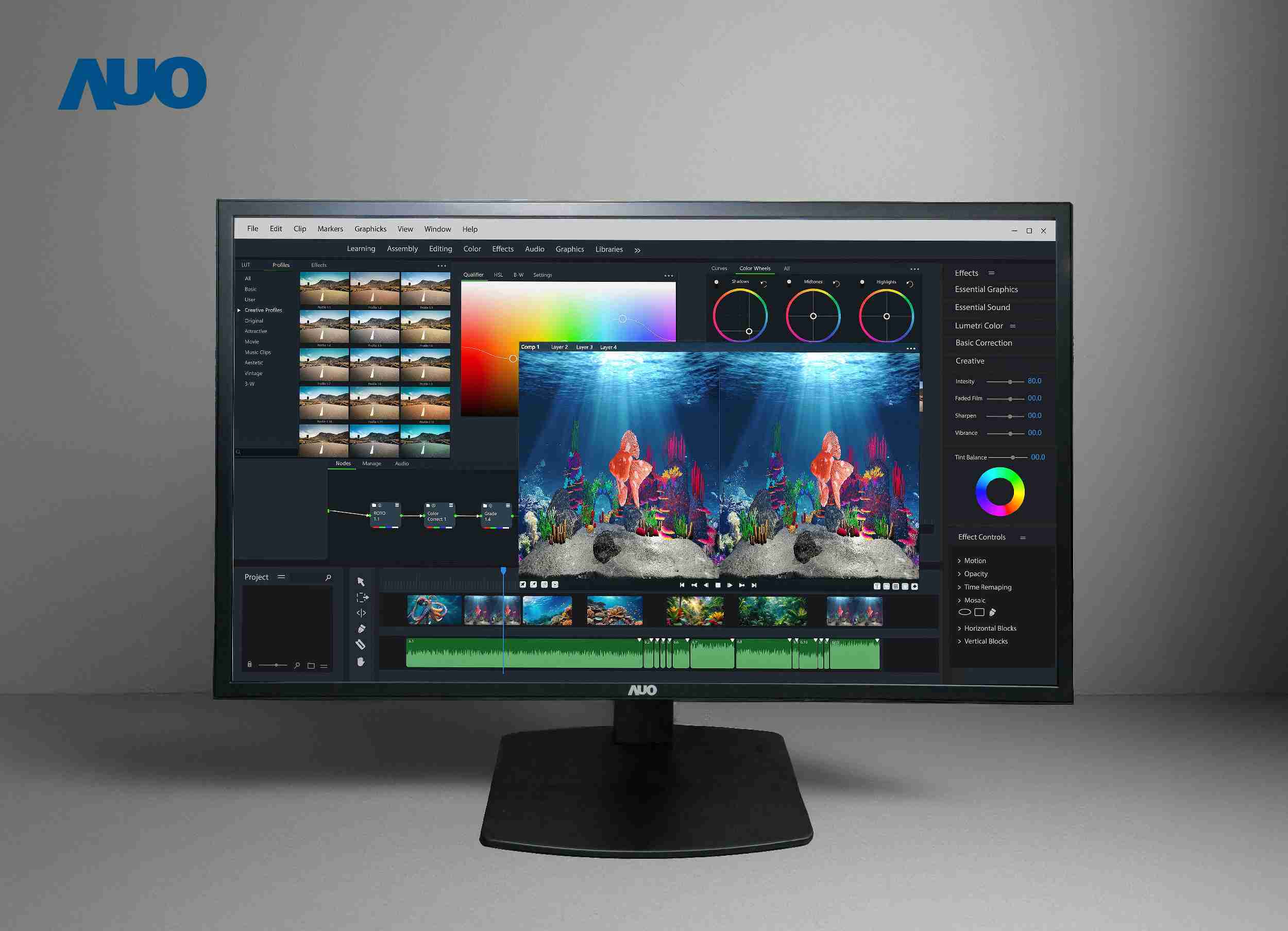 william威廉中文官网开发32吋2D/3D专业桌上型显示器，，，拥有8K4K超高分辨率，，并以低串扰算法优化3D显示效果，，搭载自动眼球追踪功能，，能实时调整3D图像，，进行实时2D与3D无缝共存窗口，，，，提供图像设计工作者突破二维接口的崭新工作氛围与效率